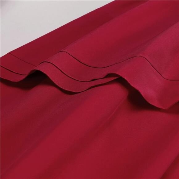 Women Skirt Medieval Renaissance Peasant Skirt Red - Picture 5 of 6